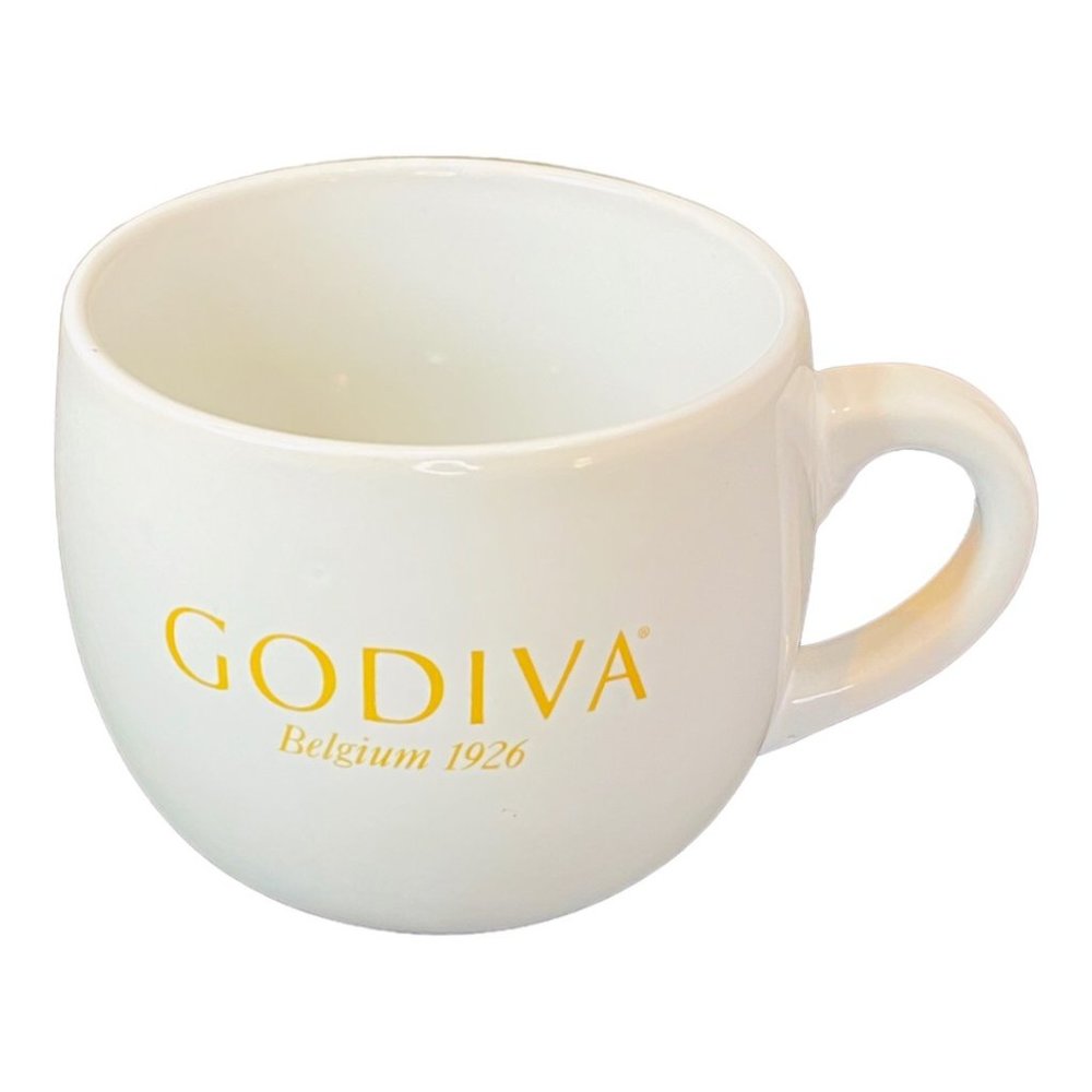 Godiva Belgium 1926 Large Latte Mug by Modern Gourmet Foods White New 12oz